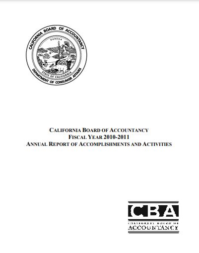2010-11 CBA Annual Report
