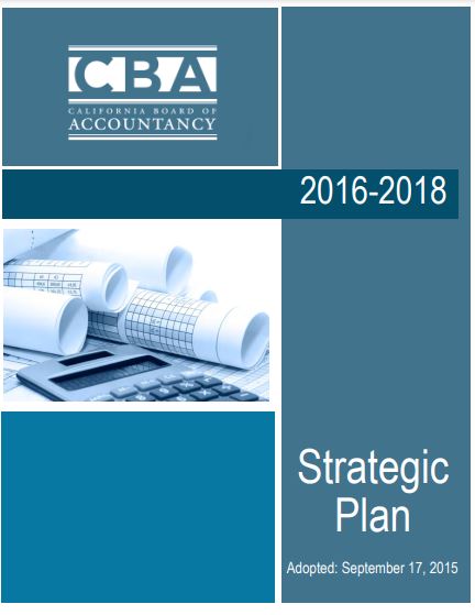 2016-18 CBA Strategic Plan