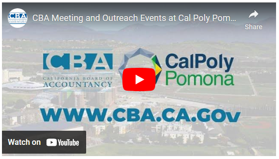 September 2023 CBA Meeting at Cal Poly Pomona